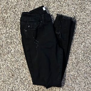 EUC KanCan black stretch jeans